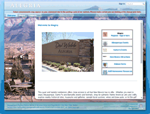 Tablet Screenshot of alegriahoa.org